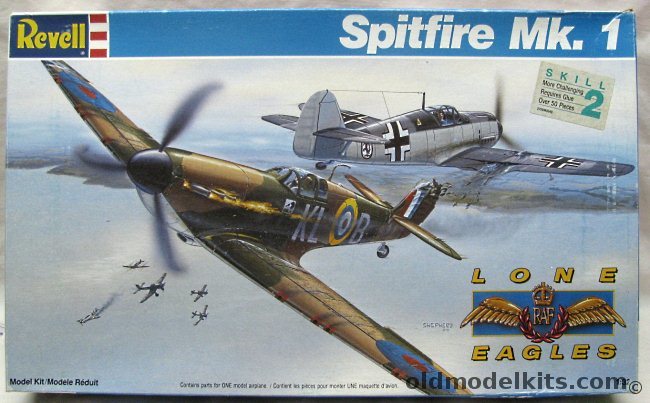 Revell 1/32 Supermarine Spitfire Mk. 1 - Lone Eagles Issue, 4555 plastic model kit